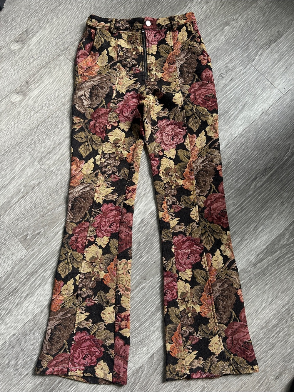 Anthropologie En Saison Floral Jardin Pants